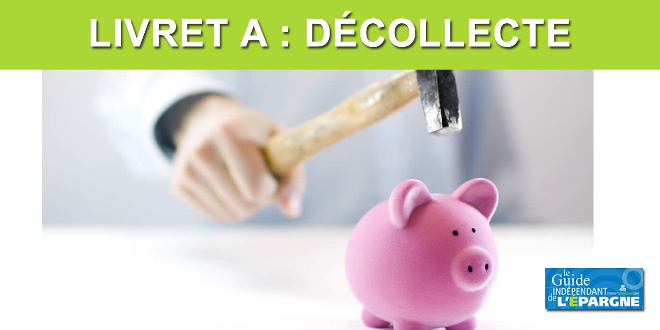 Livret A / LDDS : décollecte importante durant le mois d'octobre 2021, -3.4 milliards d'euros Livret A / LDDS : décollecte importante durant le mois d'octobre 2021, -3.4 milliards d'euros