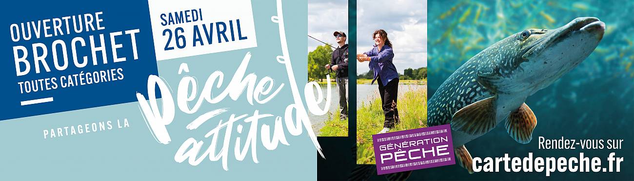 Ouverture de la pêche du brochet ce samedi 26 avril 2025 Ouverture de la pêche du brochet ce samedi 26 avril 2025