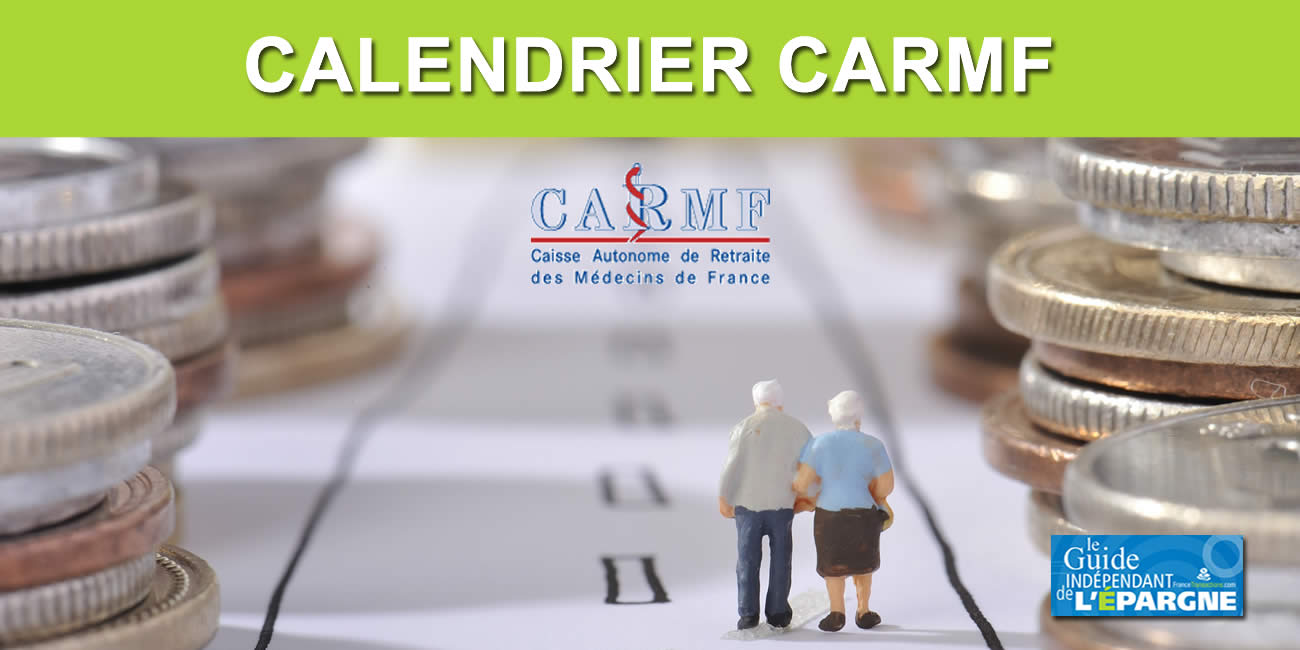 📅 CARMF : retraite des médecins, calendrier 2024 des versements des pensions 📅 CARMF : retraite des médecins, calendrier 2024 des versements des pensions
