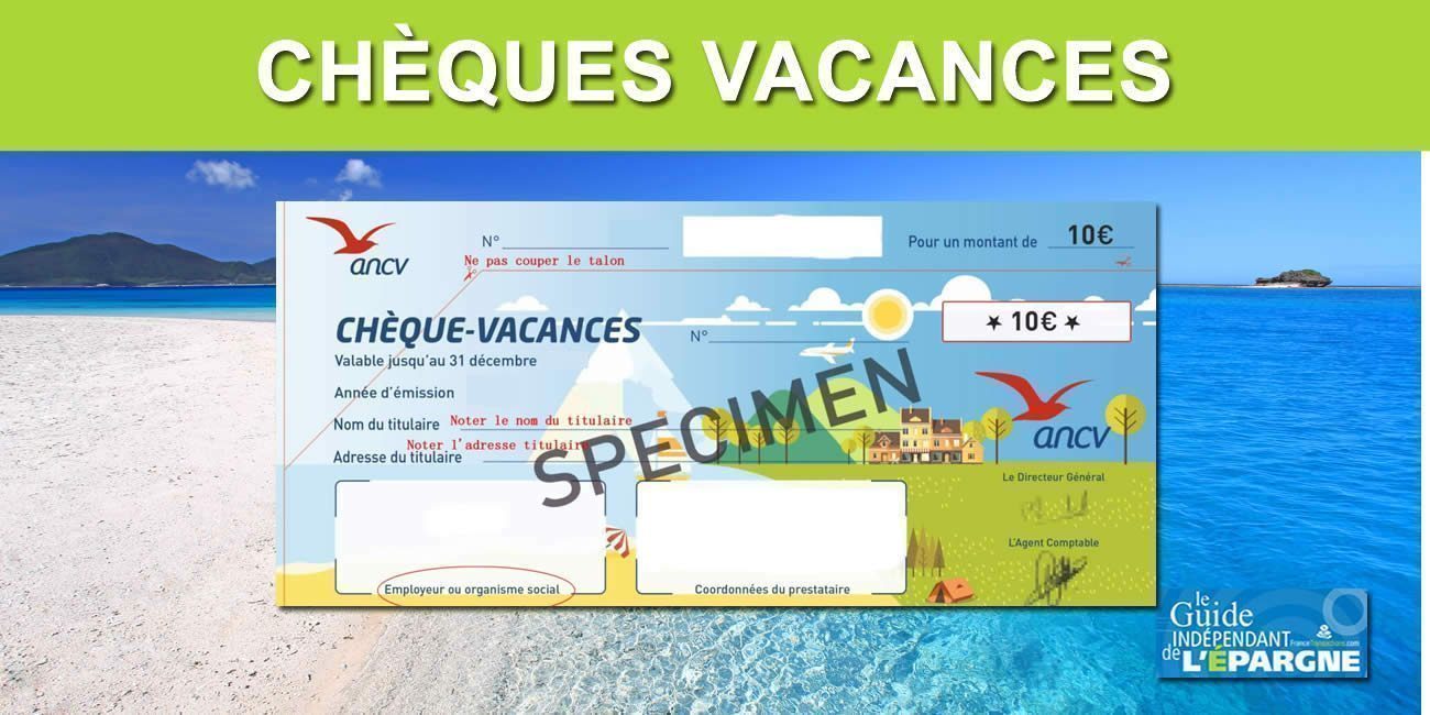 Chèques vacances périmés ? Échangez-les jusqu'au 31 mars 2025 ! Chèques vacances périmés ? Échangez-les jusqu'au 31 mars 2025 !