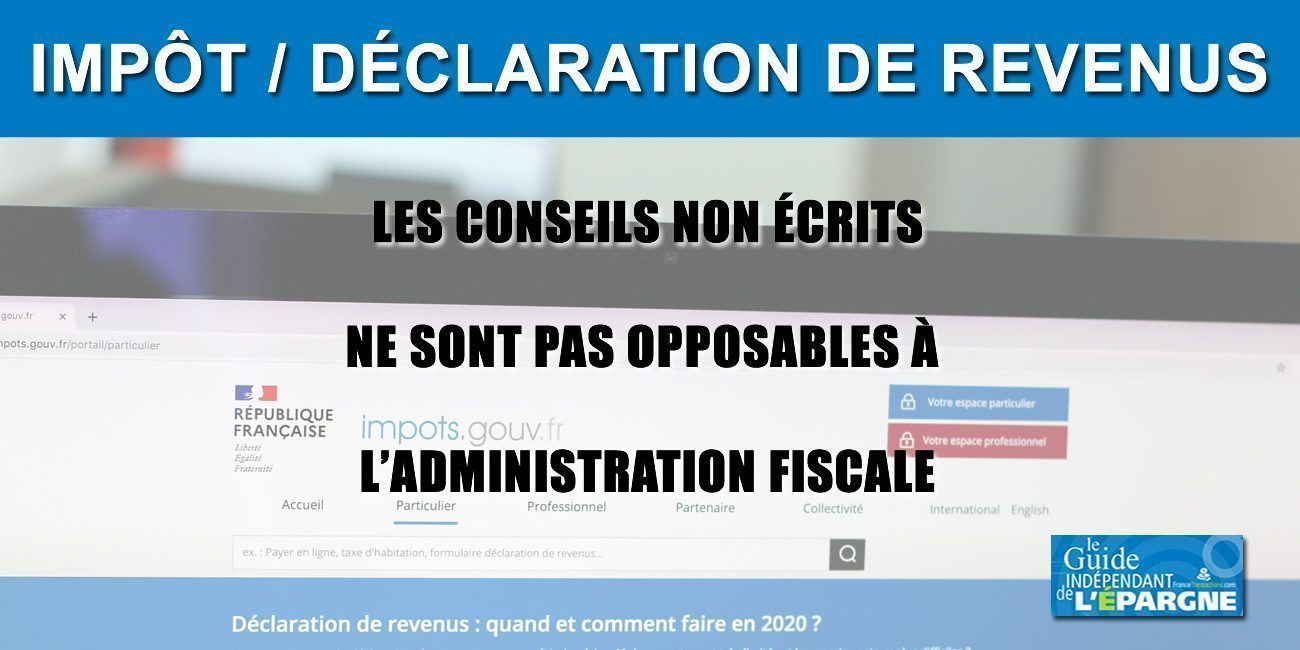 Impôt : les conseils avisés pour remplir votre déclaration de revenus ne vous mettent pas à l'abri d'un redressement fiscal