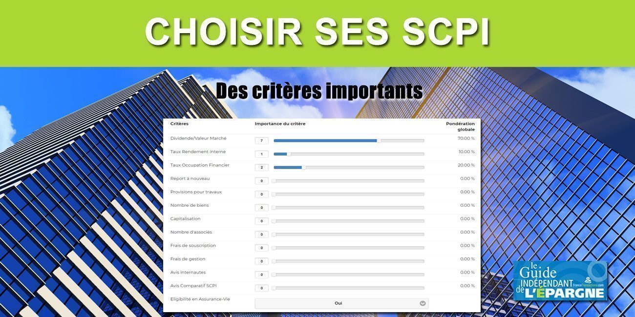 Quelles SCPI choisir ? Quelles SCPI choisir ?