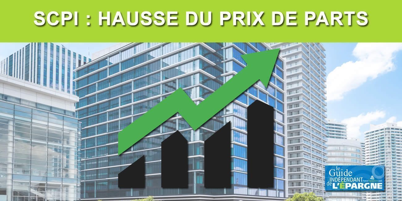 SCPI CORUM EURION : hausse du prix de la part de 2% ! SCPI CORUM EURION : hausse du prix de la part de 2% !