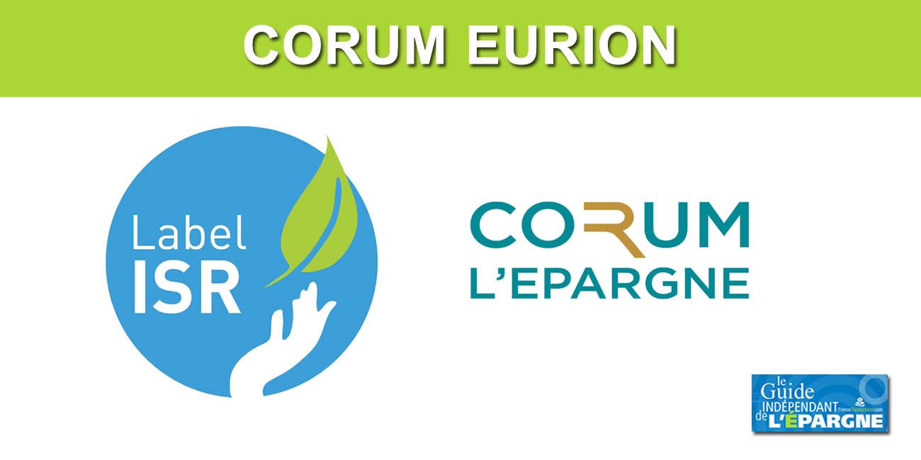 La SCPI CORUM Eurion obtient le label ISR et s'apprête à publier un rendement 2021 hors norme