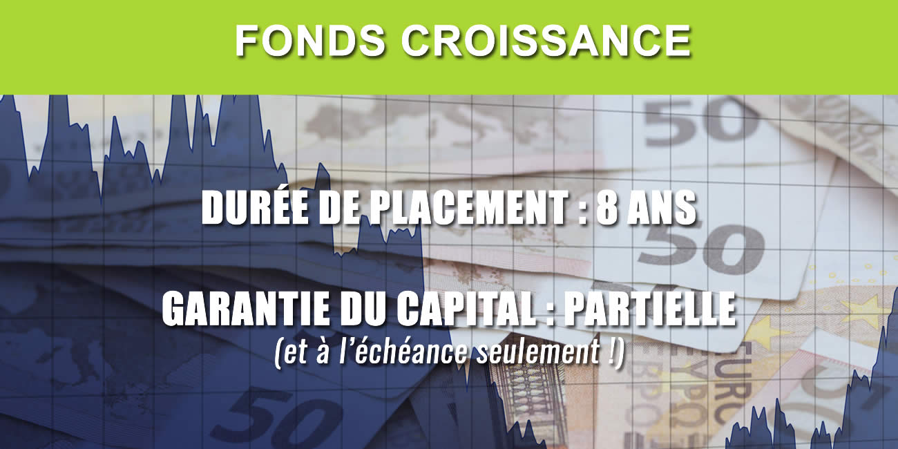 Fonds Croissance 2022 (Eurocroissance) : Taux et classement des performances 2021 #Taux2021