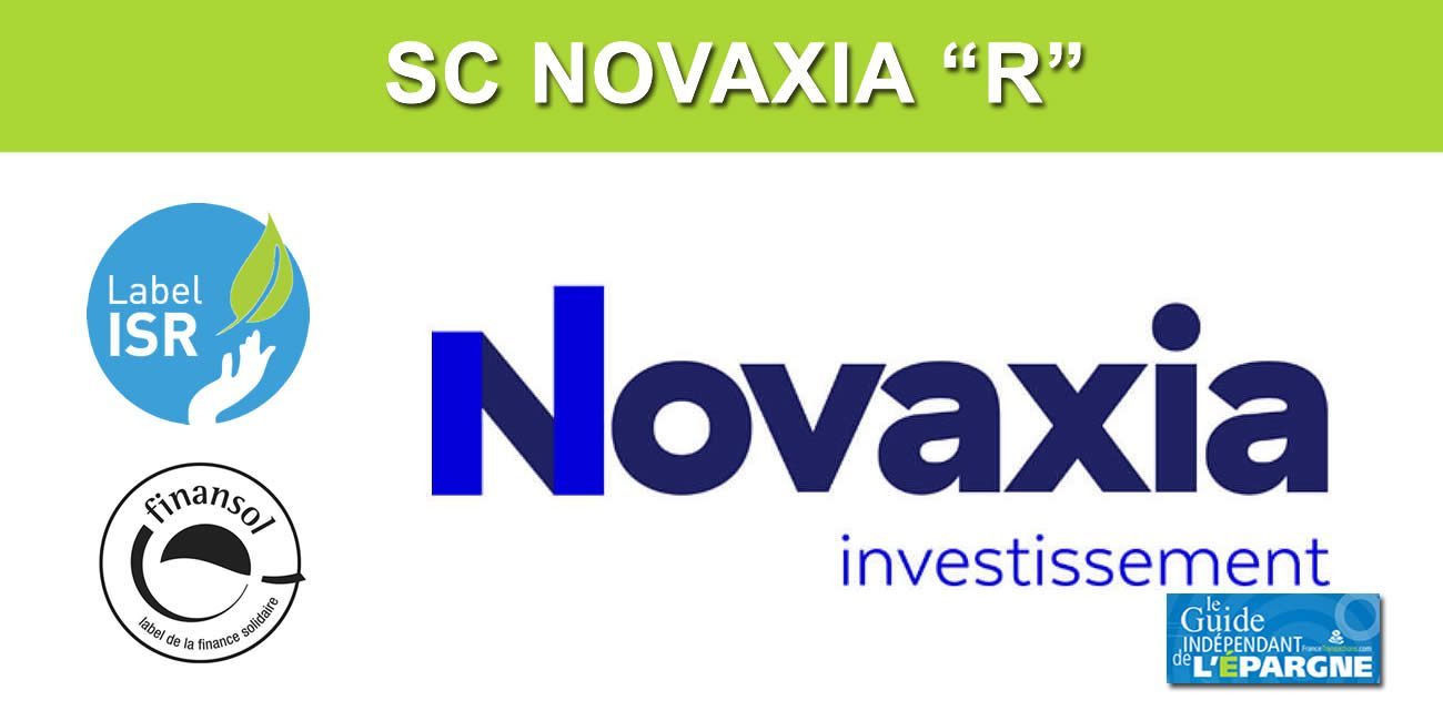 Immobilier ISR et solidaire, SC NOVAXIA R, accessible via l'assurance-vie et le PER