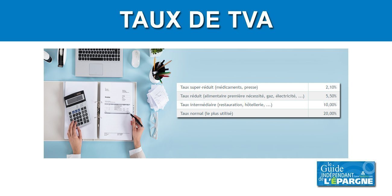 TVA 2025 : Tous les taux de TVA TVA 2025 : Tous les taux de TVA