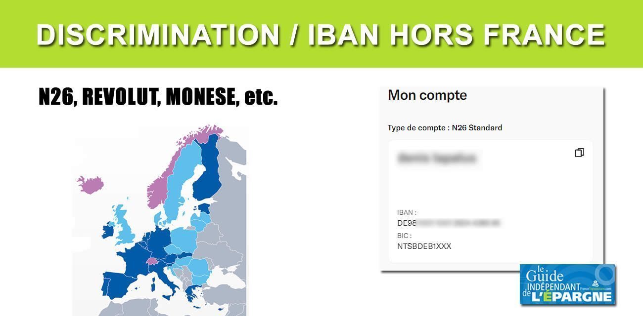 Discrimination à l'IBAN : votre IBAN européen (SEPA) est refusé par un organisme français ? Que faire ? Comment réagir ?