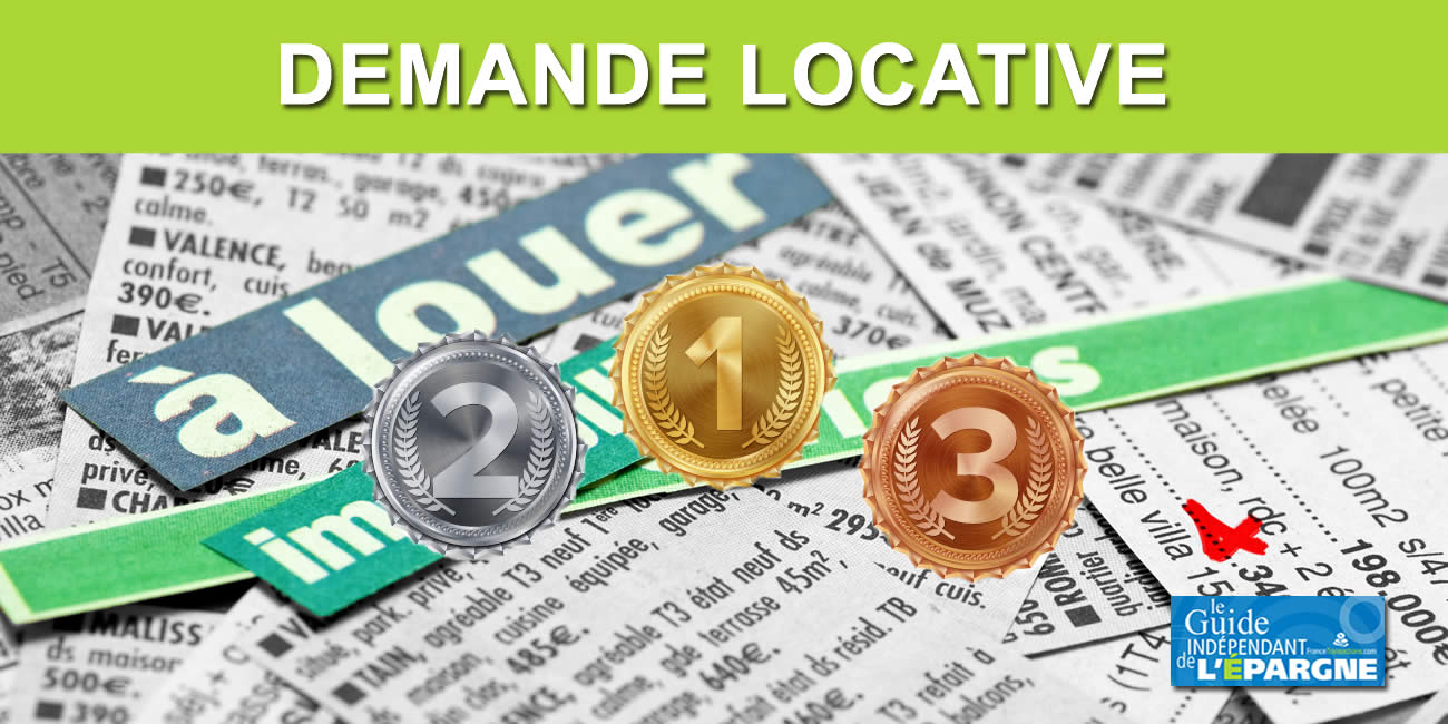 Top 10 des villes françaises où la demande locative est la plus forte Top 10 des villes françaises où la demande locative est la plus forte