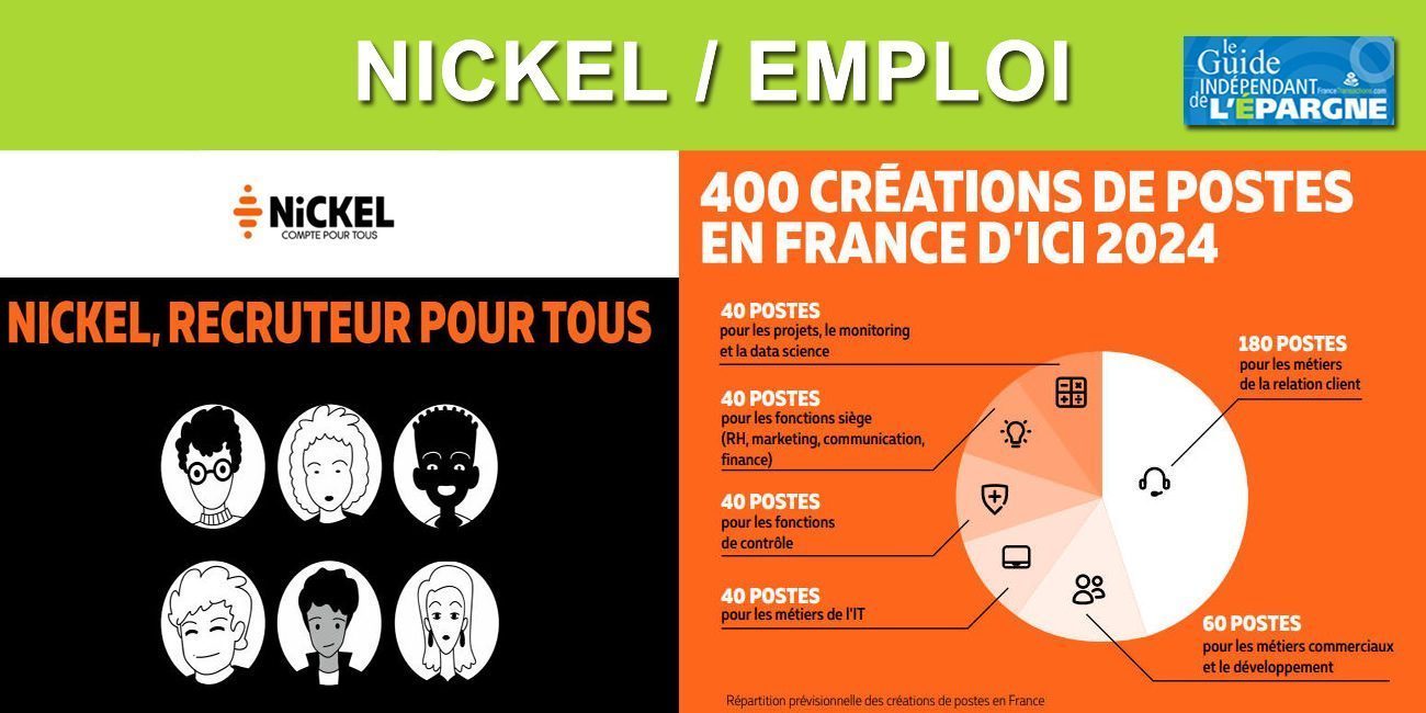 Nickel va recruter 400 personnes pour son développement européen Nickel va recruter 400 personnes pour son développement européen