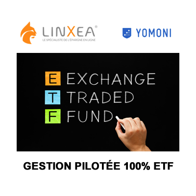 Gestion pilotée 100% ETF : Yomoni équipe les contrats Linxea Spirit et Linxea Spirit Capitalisation 