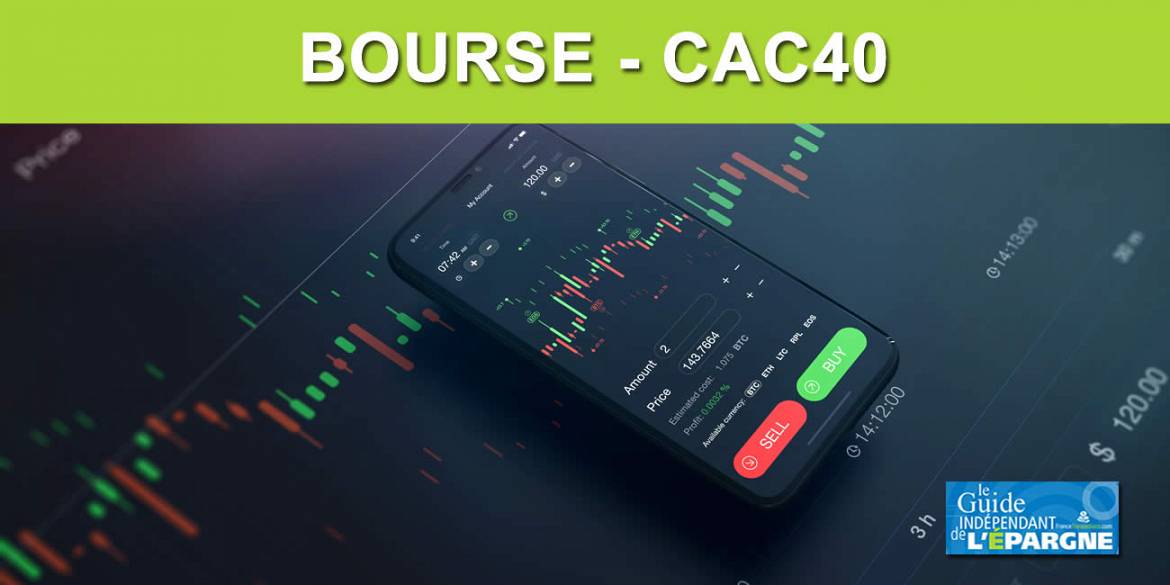 CAC40 -6.84 % sur la semaine, 7993.49 points !