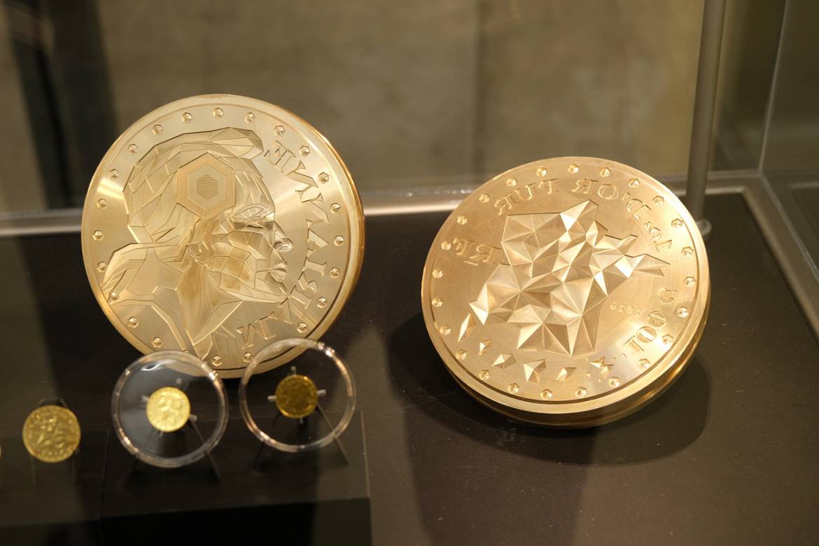 Nouvelle pièce en OR à cours légal : frappe inaugurale du nouveau Bullion français Nouvelle pièce en OR à cours légal : frappe inaugurale du nouveau Bullion français