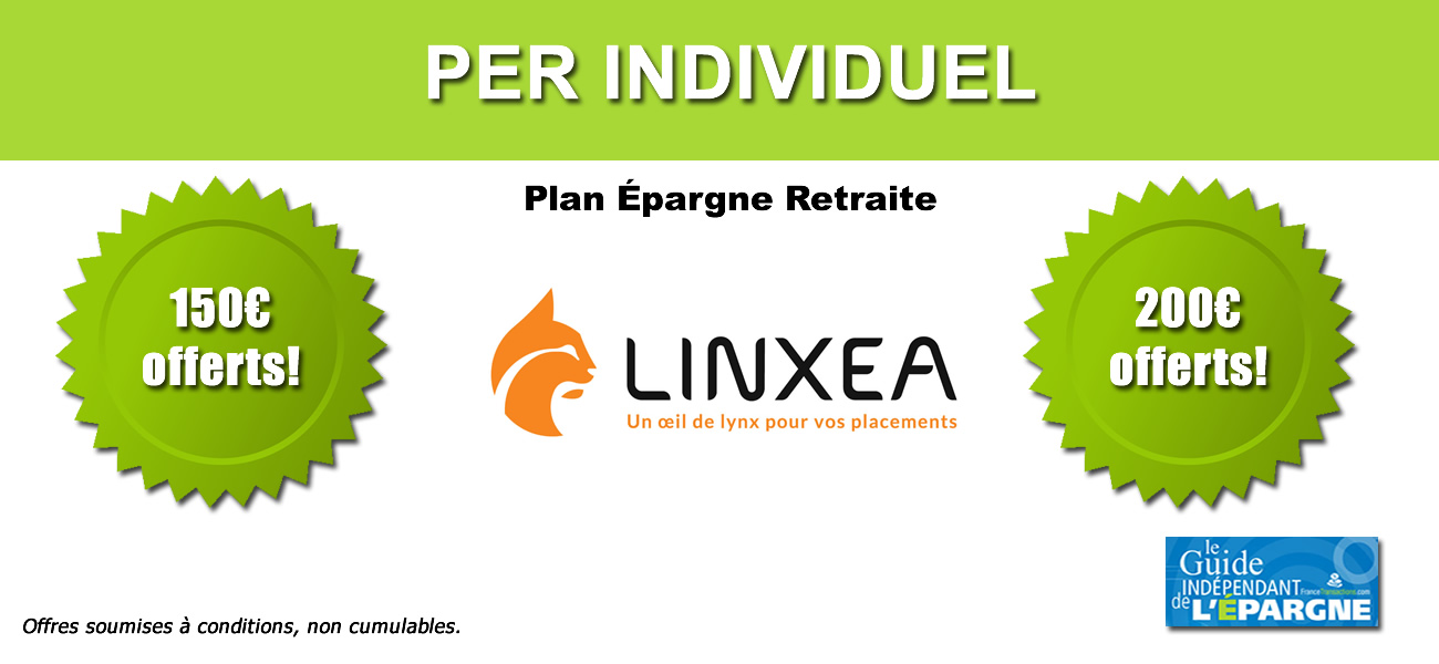 Souscription d'un PER distribué par Linxea : de 150 à 200 euros offerts, à saisir avant le 23 décembre 2025