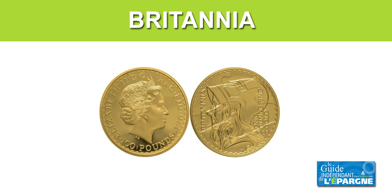 Cours du Britannia 100 £ OR au 5 décembre 2025