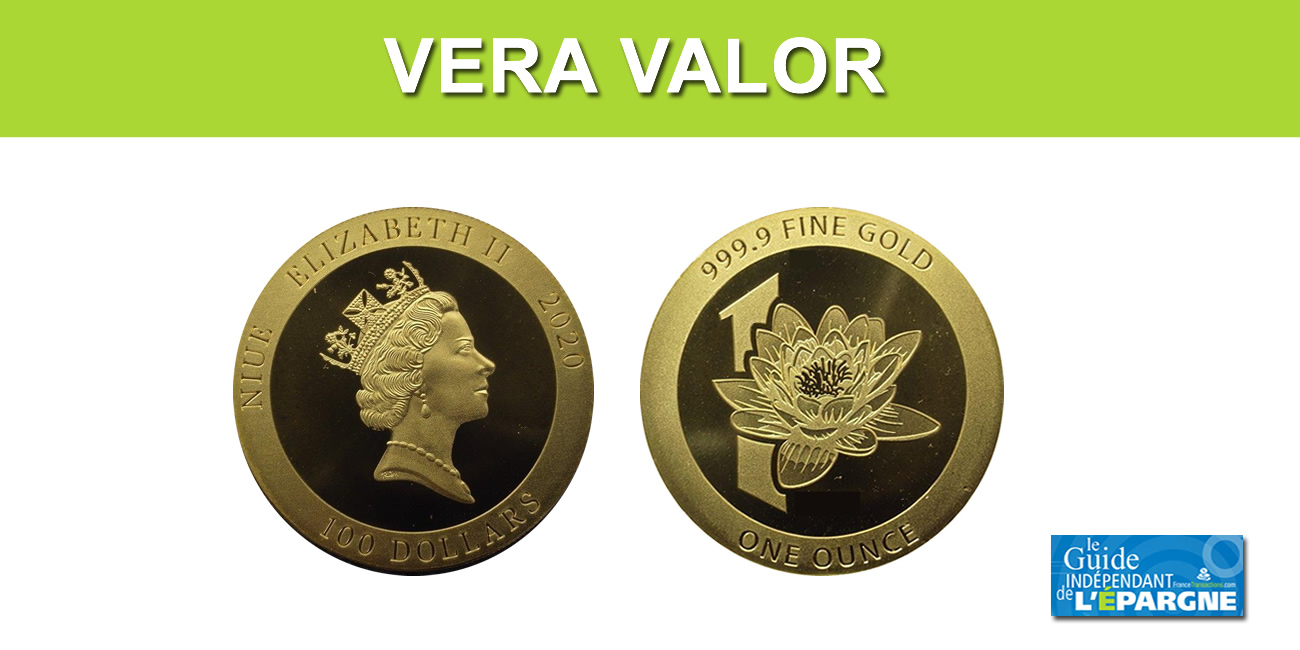 Cours de la Vera Valor 100$ OR au 5 décembre 2025