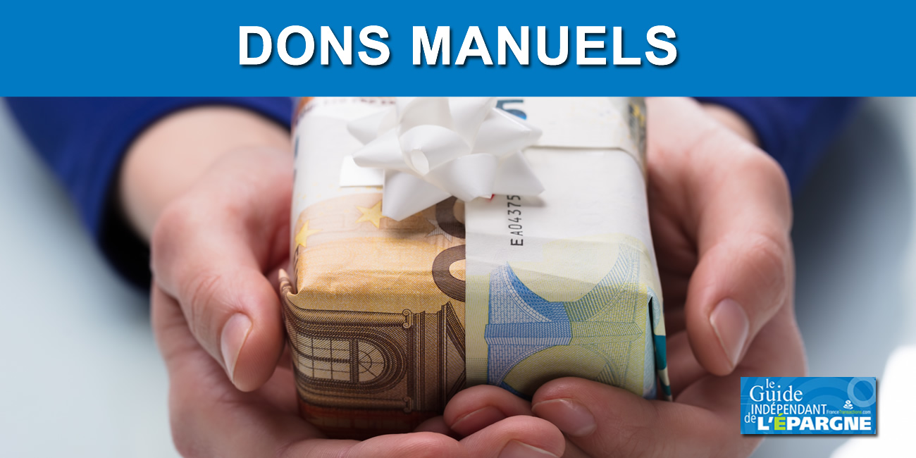 Dons manuels et dons d'argent : la déclaration obligatoire doit être effectuée en ligne à partir du 1er janvier 2026