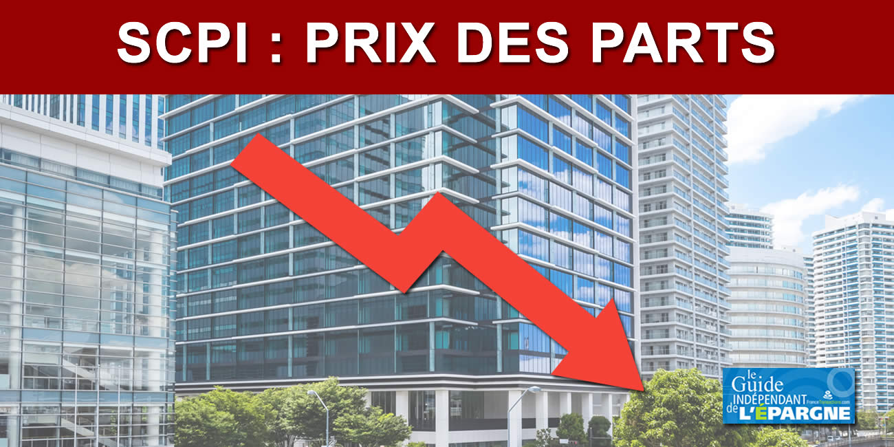 SCPI : nouvelle chute de 10.37% du prix de la part de EFIMMO1