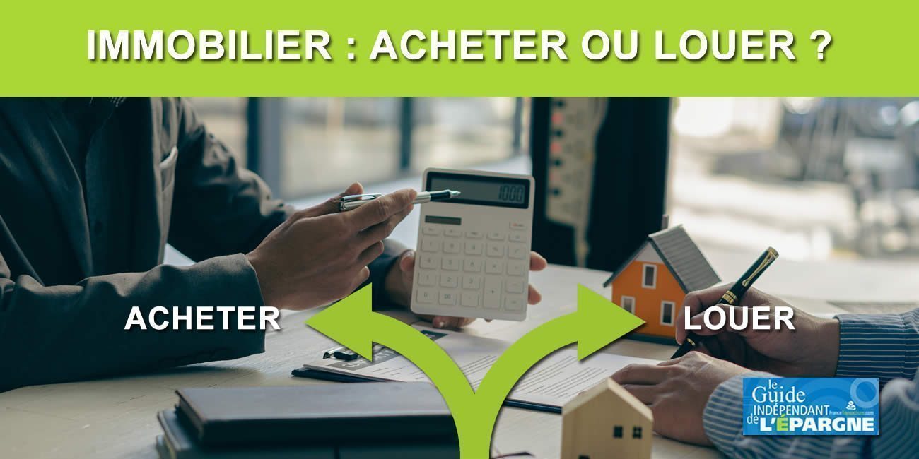 Immobilier en 2024 : acheter ou louer sa résidence principale ?