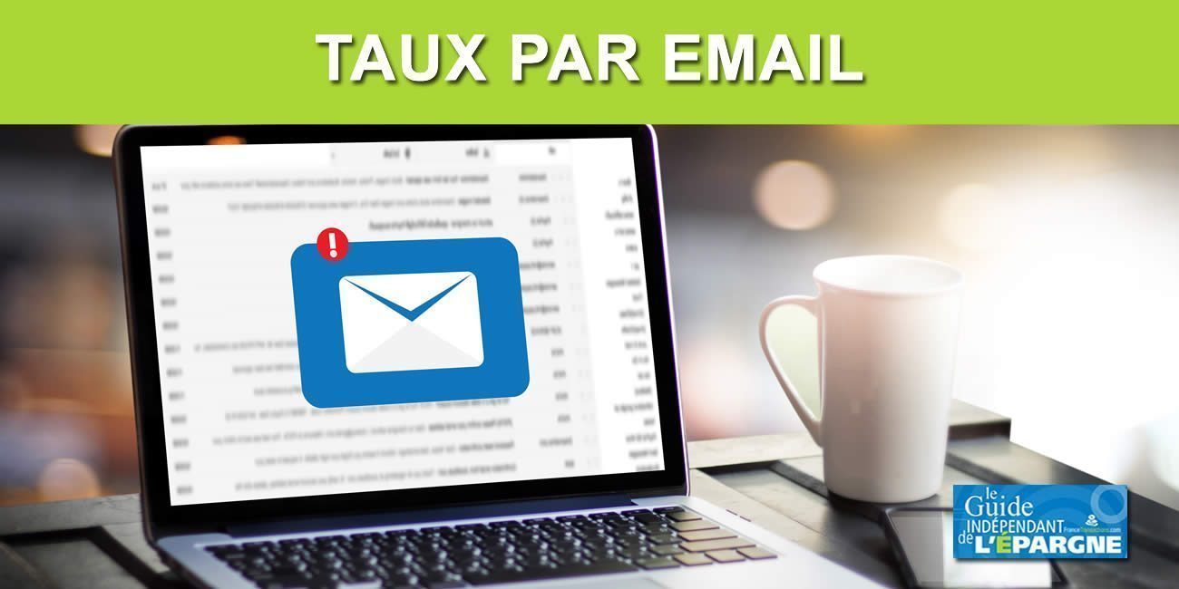Taux Euribor : recevoir la valeur du taux euribor par email