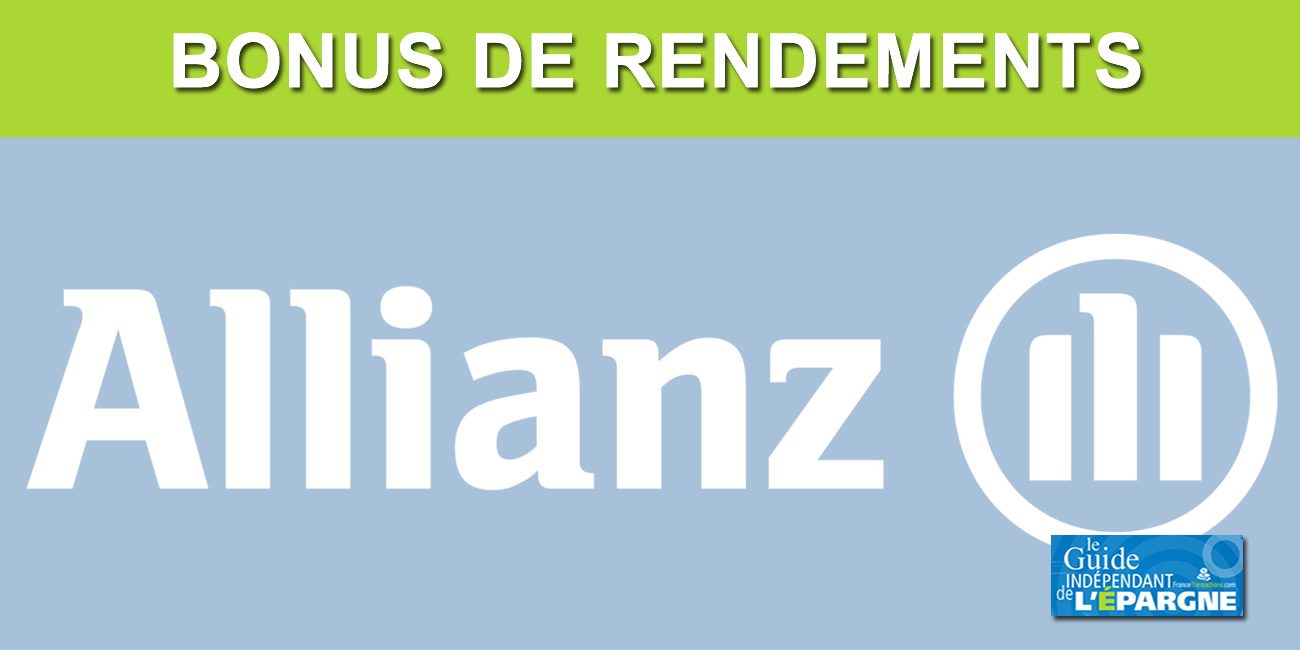 Assurance-vie Allianz : bonus de rendements 2020, jusqu'à +0.70% sur le fonds euros