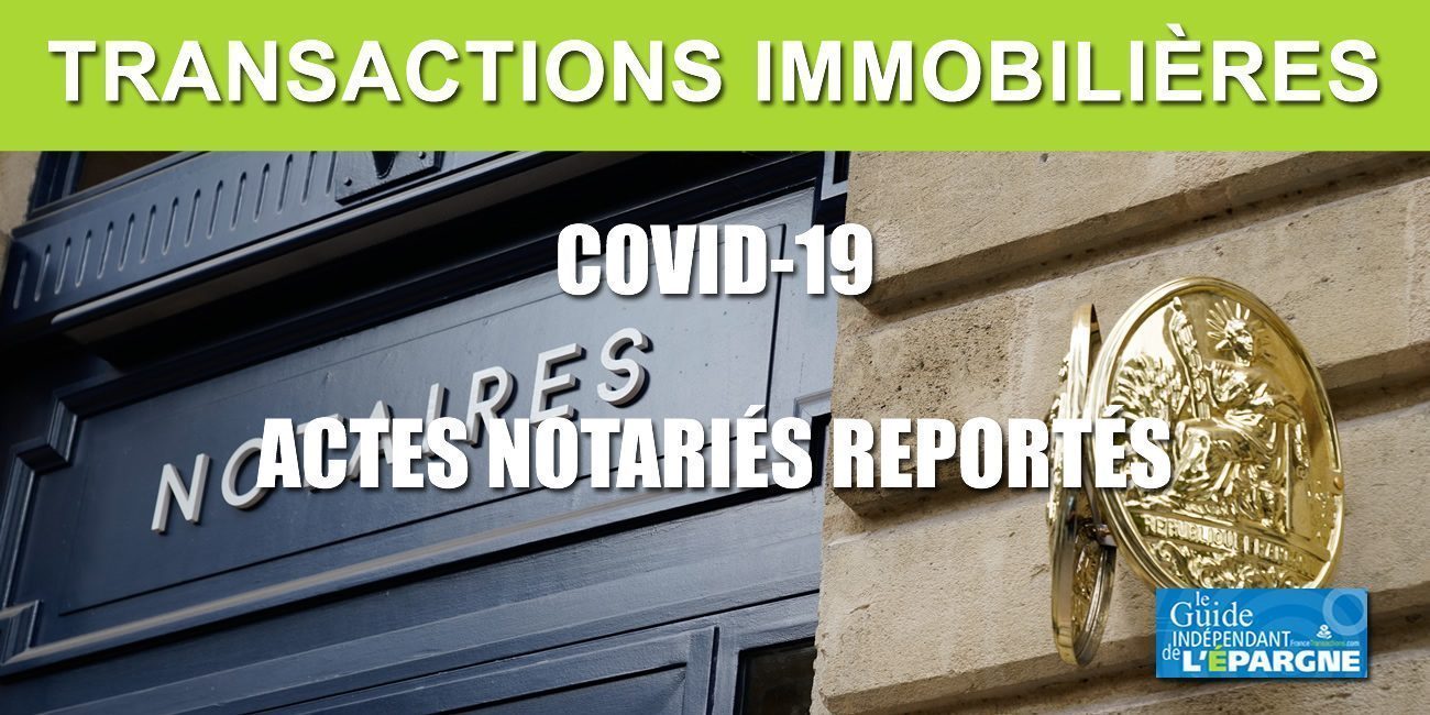 Coronavirus : blocage des transactions immobilières, le gouvernement promet une amélioration