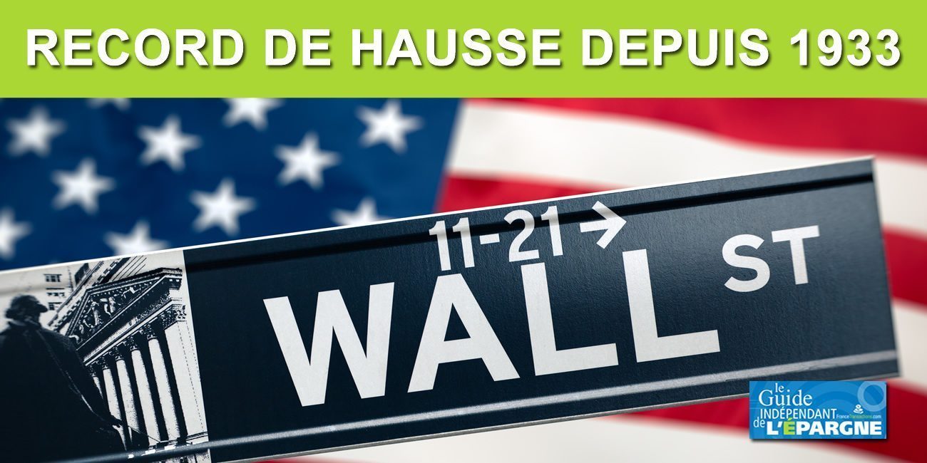 Hausse historique pour le Dow Jones depuis 1933, la planche à billets sans limite séduit les spéculateurs CAC40