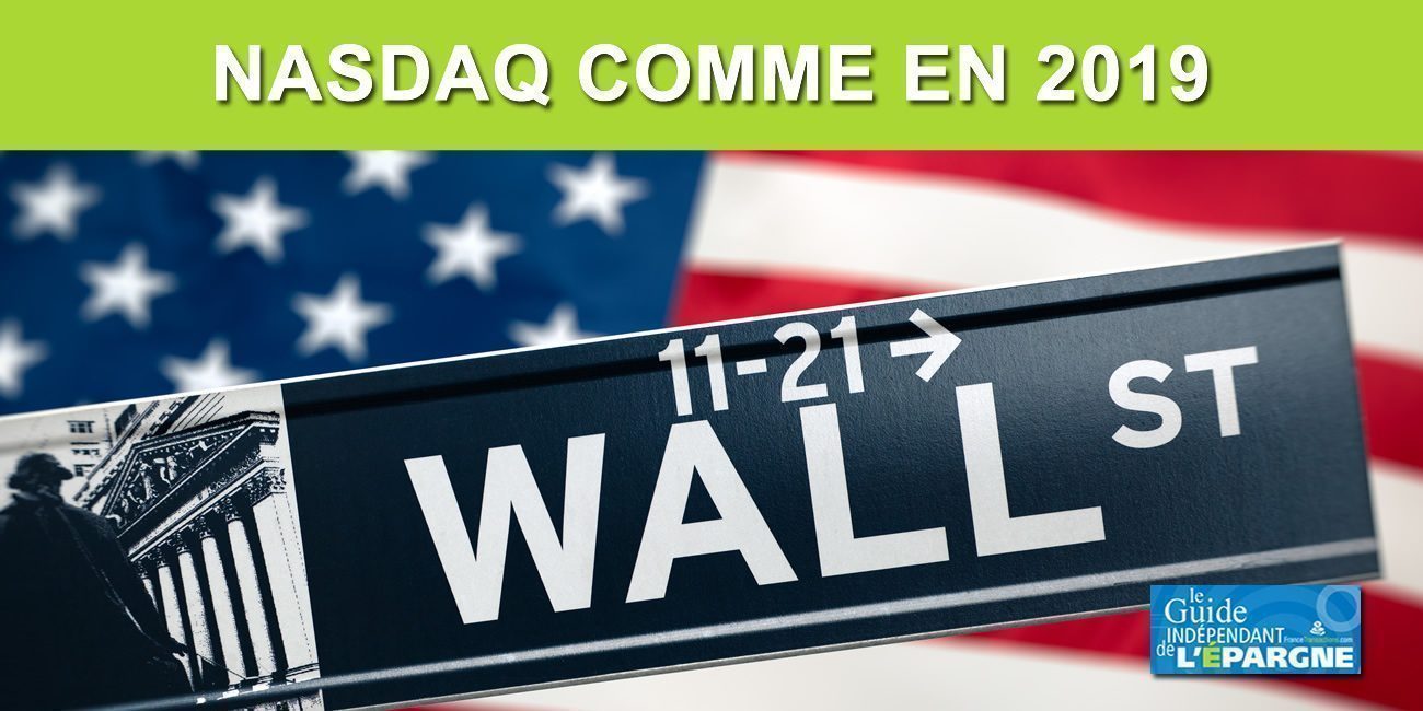 Bourse : le NASDAQ sur ses records d'avant crise de 2020, dans un pays en récession