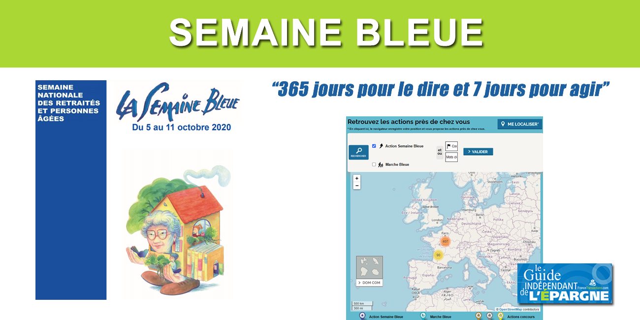 Semaine bleue, la semaine nationale des retraités et des personnes âgées jusqu'au 11 octobre 2020