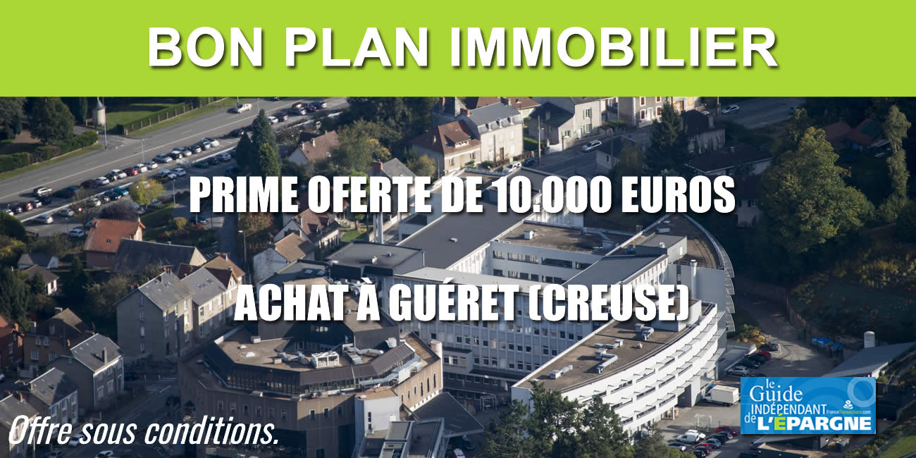 Immobilier : 10.000 euros de prime de bienvenue si vous achetez un bien immobilier à Guéret (Creuse) Immobilier : 10.000 euros de prime de bienvenue si vous achetez un bien immobilier à Guéret (Creuse)