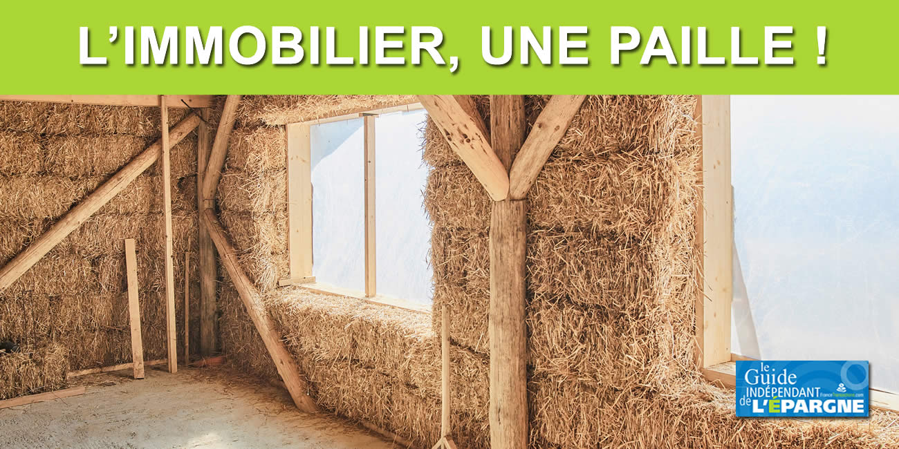 Immobilier des 3 p'tits cochons ? Après la pierre, le bois, voici les maisons en paille