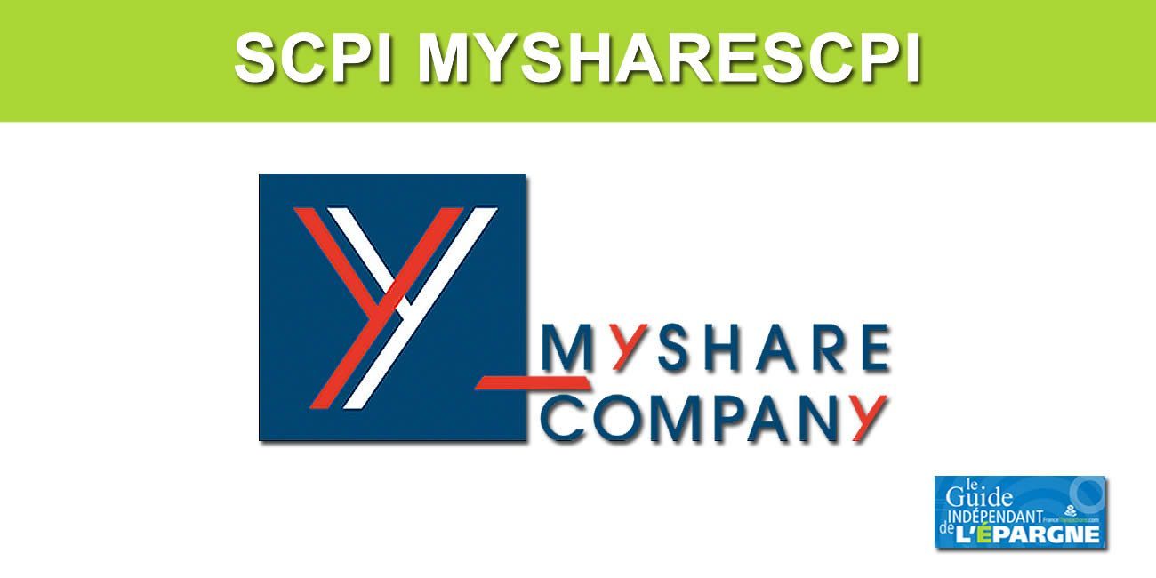 SCPI : le prix de la part de MYSHARESCPI passe de 180 euros à 184.5 euros (+2.5%)