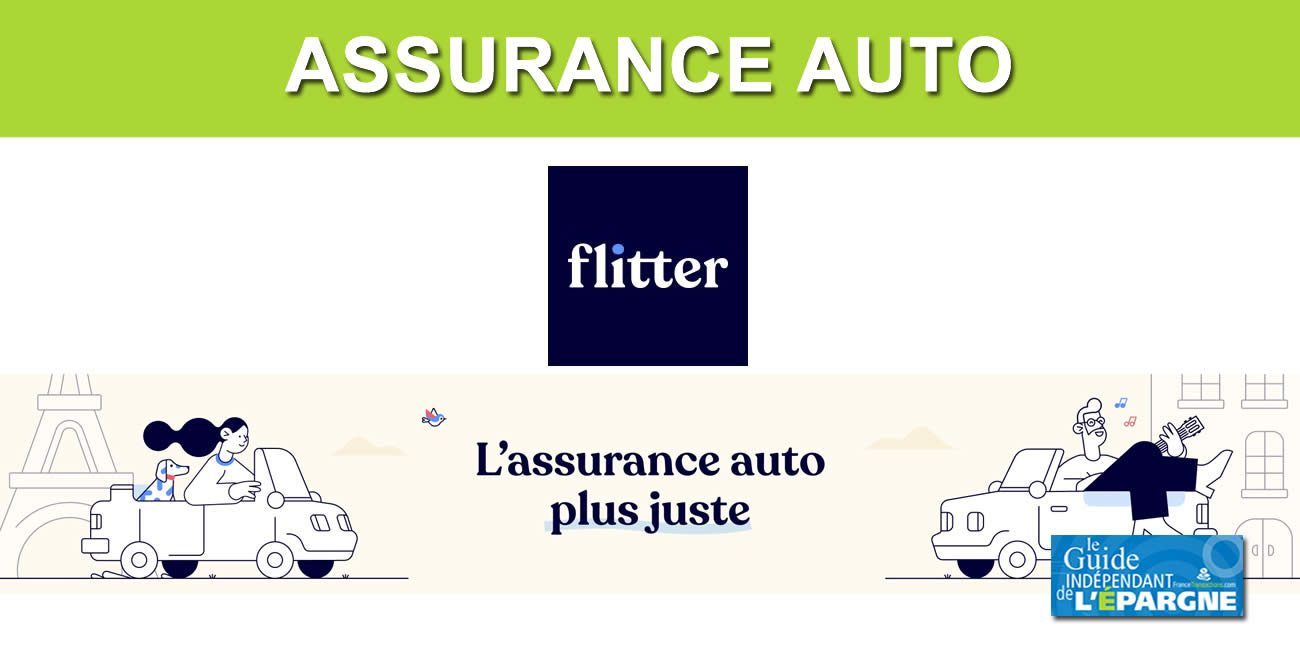 Flitter (insurtech) : l'assurance auto au kilomètre, version revue et corrigée, 250€ d'économie en moyenne à la clé