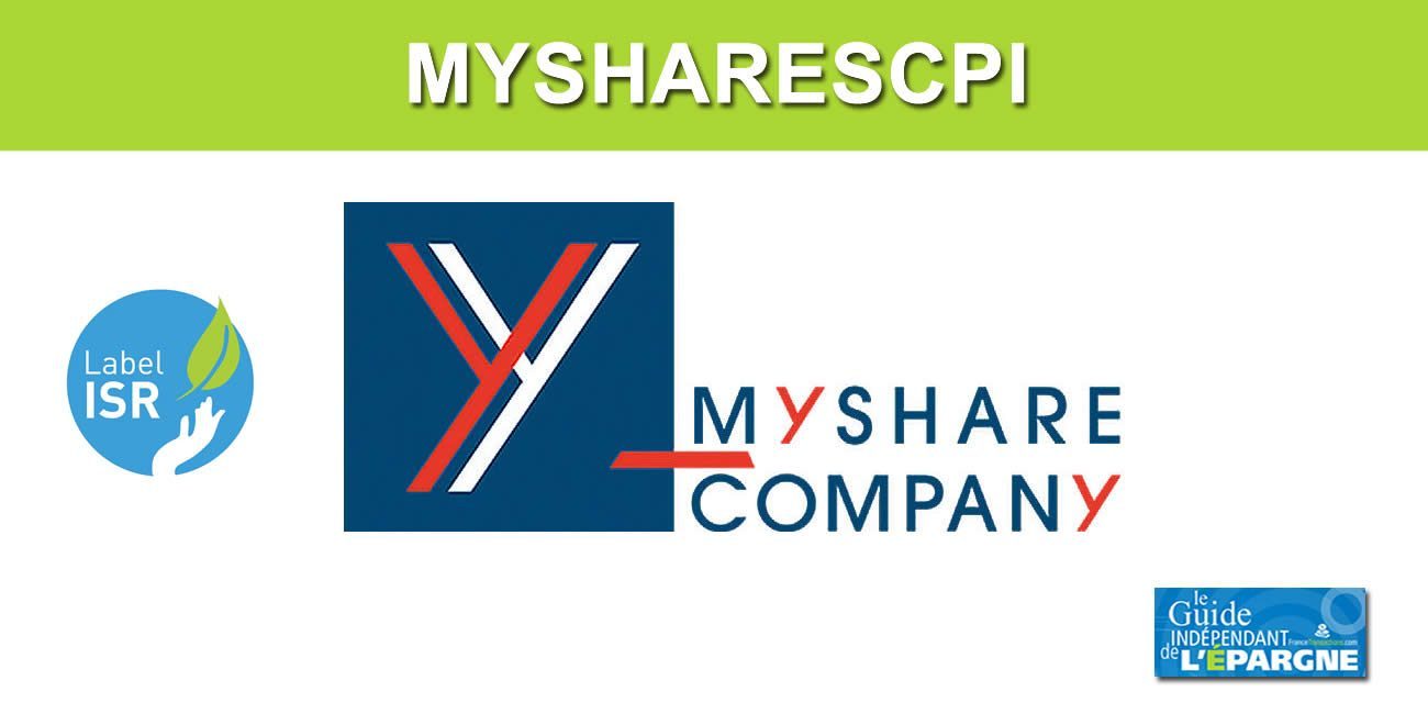 SCPI : MyShareSCPI obtient le label ISR 