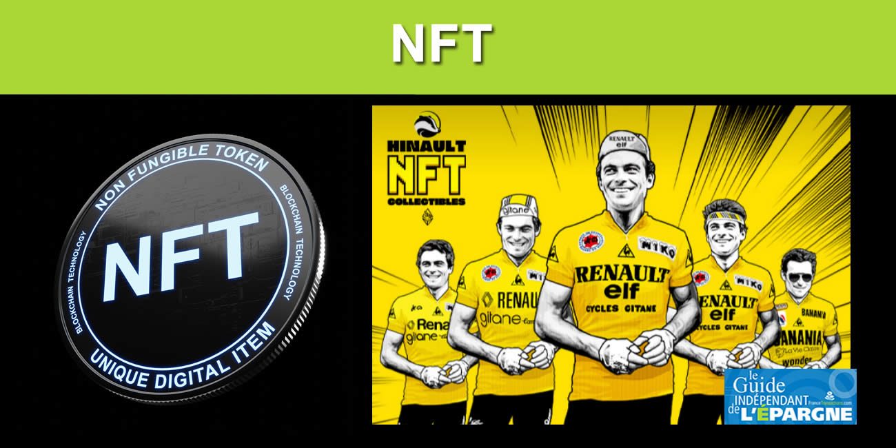 Métavers / Cryptos / NFT : Bernard Hinault lance sa première collection officielle de NFT, dessinée par Greg
