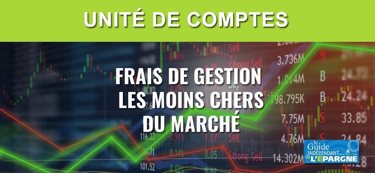 Assurance-vie : quels sont les contrats proposant les frais de gestion sur unités de compte les moins élevés du marché ?