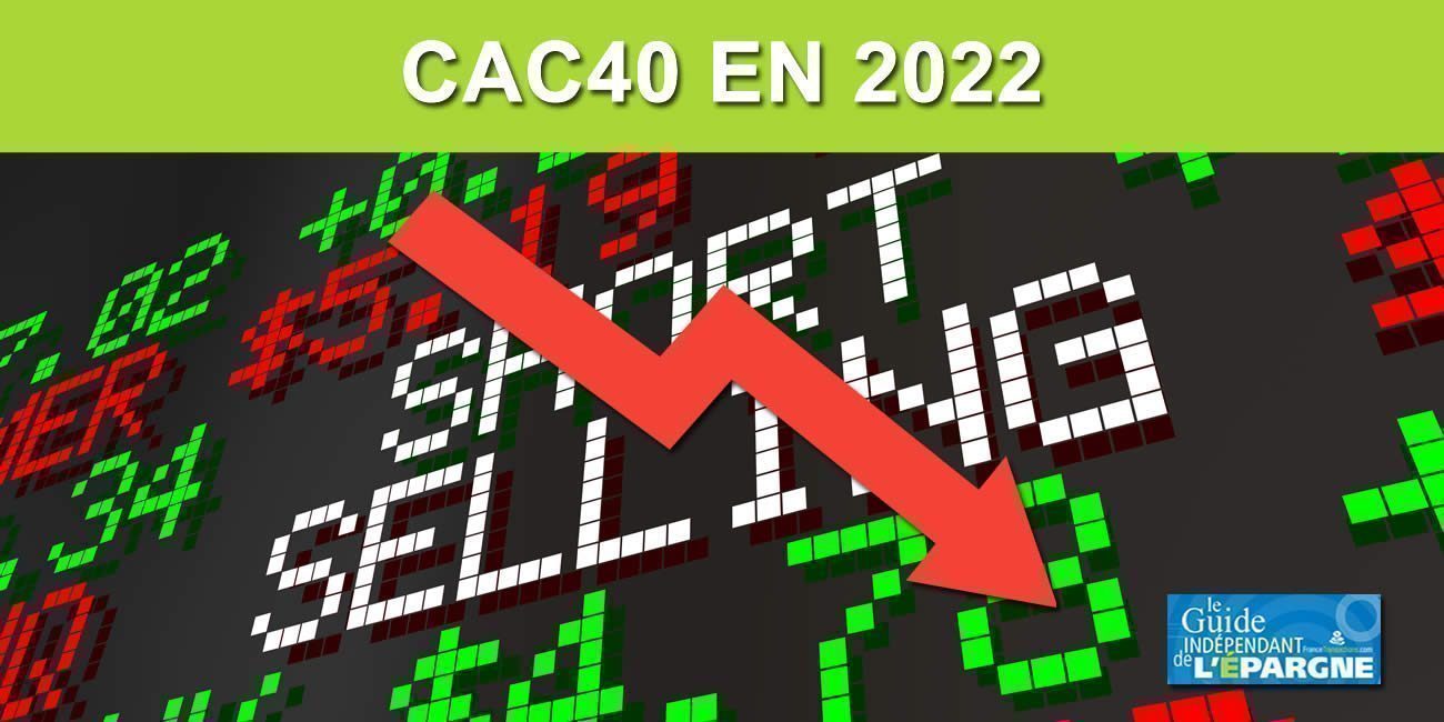 Bourse : hausse timide de 0.81% sur la semaine pour le CAC40, fin de l'année 2022 à moins de 10% de baisse ?
