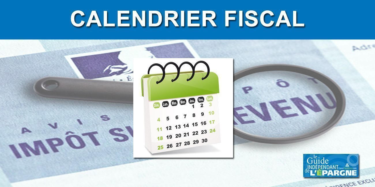 &#128197; Calendrier fiscal 2023