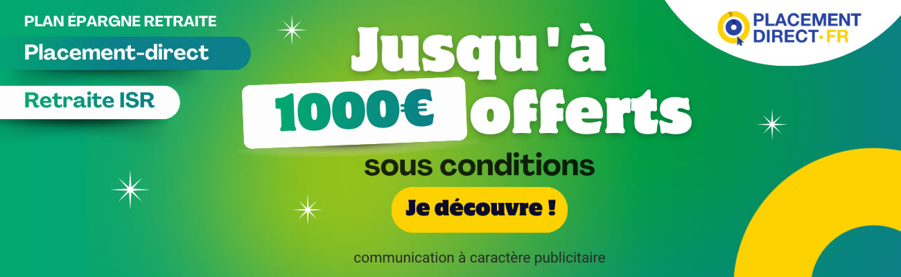 PER : Jusqu'à 1000 euros offerts !