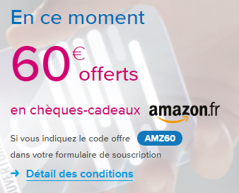 Offre AMAZON - Compte Welcome Boursorama banque, 60€ offerts, reconduite jusqu'en juillet 2017