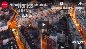 Nantes : les prix de l'immobilier explosent, pénurie de biens immobiliers oblige