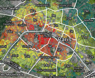Immobilier en Ile de France : la baisse des prix continue, -3,4% depuis le début d'année sur Paris !