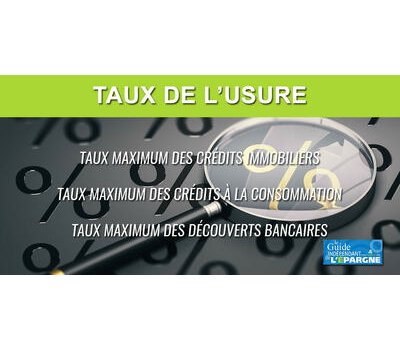 Hausse des seuils des taux d'usure au 1er juillet 2026