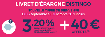 Placer ses liquidités ? La meilleure offre épargne est DISTINGO de PSA Banque
