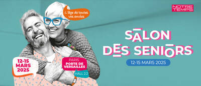 Salon des Seniors du 12 au 15 mars 2025 : L'Assurance retraite vous invite !