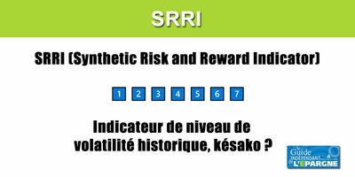 Le SRRI (SRI) n'a rien d'un indicateur de risques, un piège pour les néophytes Le SRRI (SRI) n'a rien d'un indicateur de risques, un piège pour les néophytes