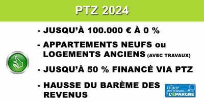 Crise immobilière : le PTZ (Prêt à Taux Zéro), version plus généreuse et élargie, l'objectif n'est pas de relancer le marché de l'immobilier