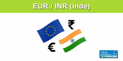 Taux de change Euro / Roupie Indienne (INR) en Juillet 2026 Taux de change Euro / Roupie Indienne (INR) en Juillet 2026
