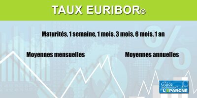 Taux Euribor Moyen Mensuel