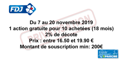 Privatisation de la Française des Jeux, c'est aujourd'hui qu'il faut vous décider ! Privatisation de la Française des Jeux, c'est aujourd'hui qu'il faut vous décider !